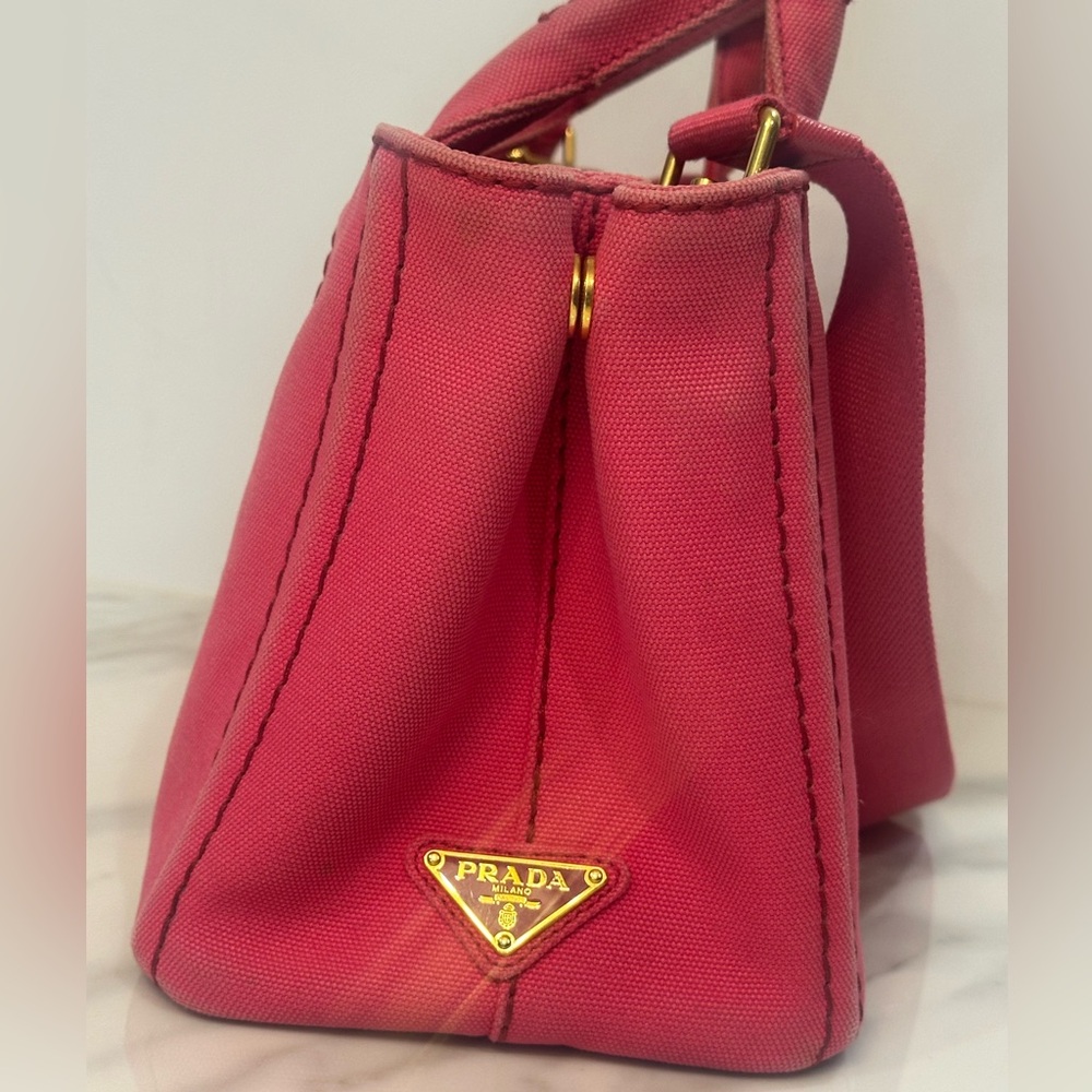 Prada Canapa Tote Small - Picture 6 of 12